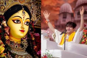 দুর্গাপুজোয় আমিষভোজীরা ‘পাখণ্ডী’, বিতর্কে বাগেশ্বর বাবা, কোন অলৌকিক শক্তিতে ভক্তদের ‘ঈশ্বর’ তিনি?