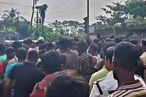 সিগন্যাল ভেঙে মহিলাকে ধাক্কা ম্যাটাডোরের, রাস্তায় ছিটকে পড়তেই পিষে দিল বাস! উত্তাল ভাঙড়