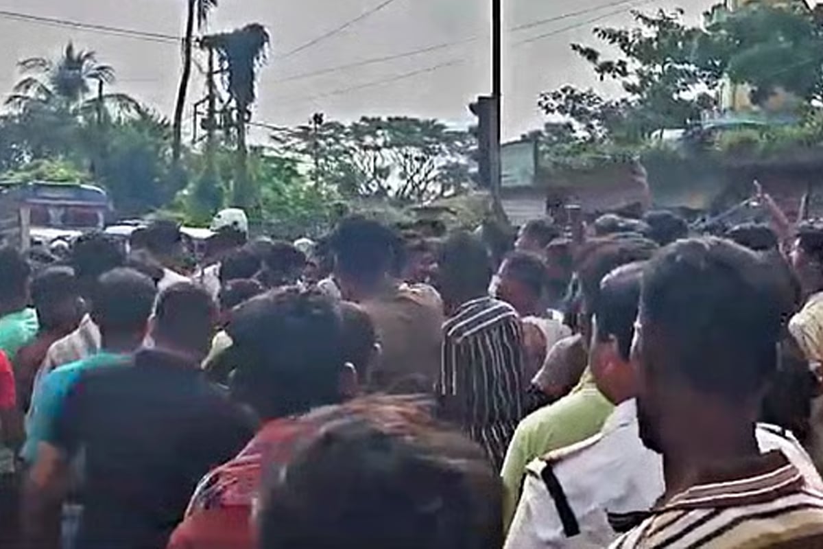 সিগন্যাল ভেঙে মহিলাকে ধাক্কা ম্যাটাডোরের, রাস্তায় ছিটকে পড়তেই পিষে দিল বাস! উত্তাল ভাঙড়