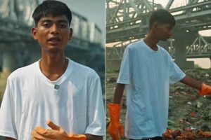 মধ্যপ্রদেশের পর এবার দিল্লি, সাড়ে ৪ ঘণ্টায় যমুনার ৫৮৫ কেজি বর্জ্য সাফাই বিট্টুর
