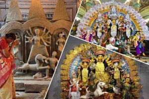 কোথাও পোড়া মাছ, কোথাও নিরামিষ, কলকাতার বনেদি বাড়ির পুজোর ভোগেও নানা চমক
