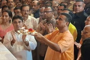 রাধাষ্টমীতে রাধারানির আরাধনা মুখ্যমন্ত্রীর, বাগবাজার গৌড়ীয় মঠে করলেন সন্ধ্যারতি