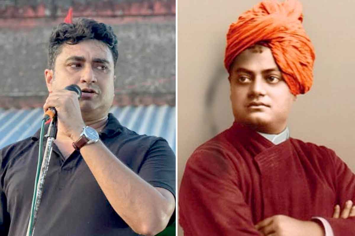সিপিএম বলত ‘ভণ্ড’, মার্ক্স-লেনিন নিয়ে শুভেন্দুর সমালোচনায় শতরূপের ‘ঢাল’ সেই বিবেকানন্দই!