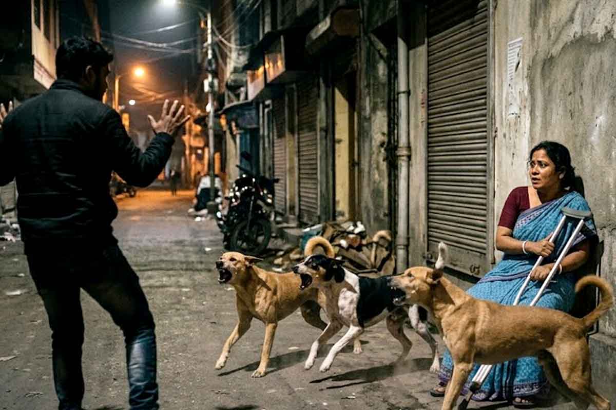 পরিত্রাতা পথকুকুররাই! দিব্যাঙ্গ মহিলাকে ধর্ষণের হাত থেকে বাঁচাল চারপেয়ের দল, ভাইরাল ভিডিও
