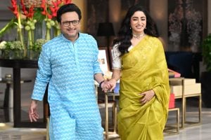দুর্গোৎসবে ‘সংবাদ প্রতিদিন’-এর ফ্যাশন উদযাপন, ষষ্ঠীর এক্সক্লুসিভ সাজে ইশা-শিবপ্রসাদ