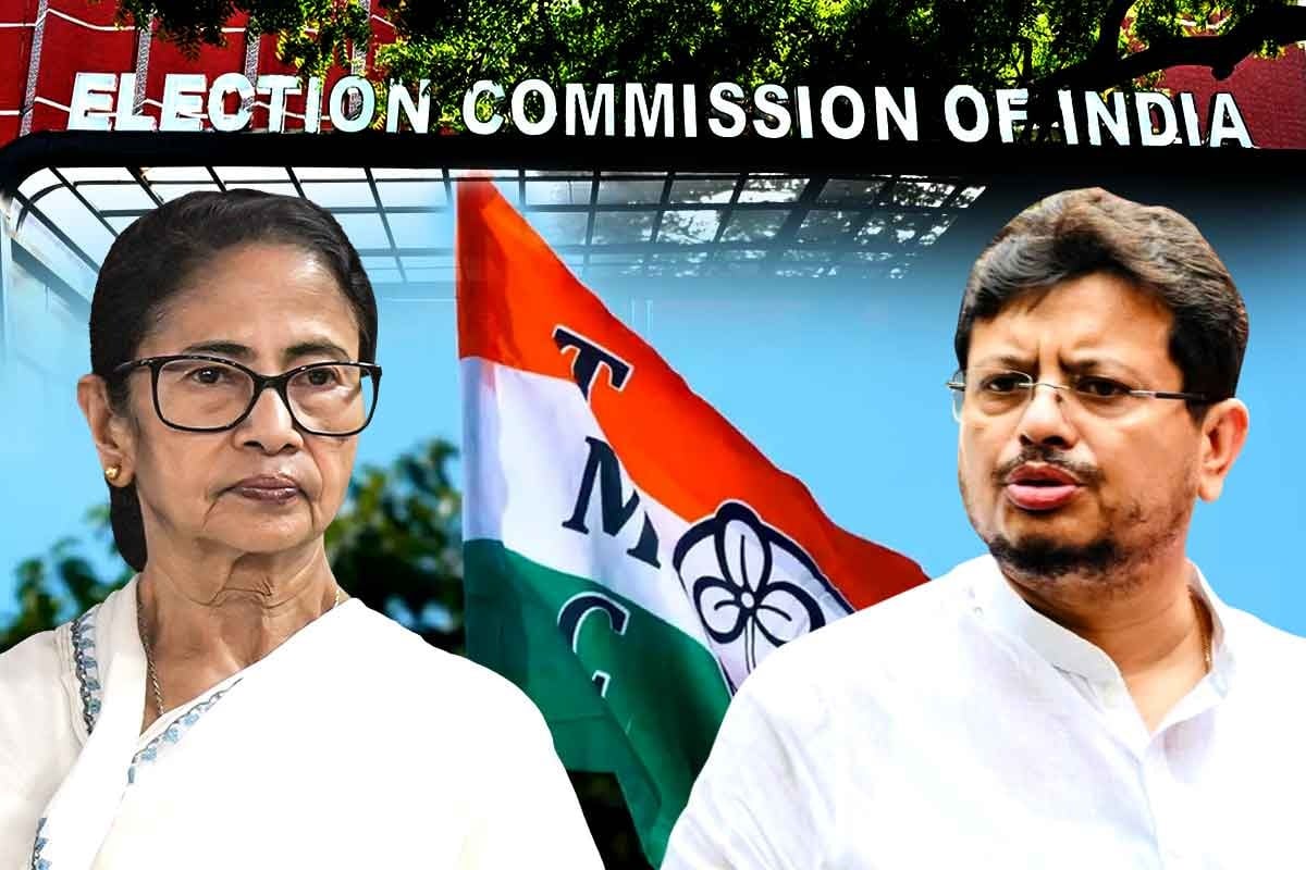 প্রতীক কার? উপনির্বাচনের আগেই তৃণমূলের ভাগ্য নির্ধারণ, দু’পক্ষকেই তলবের পথে কমিশন