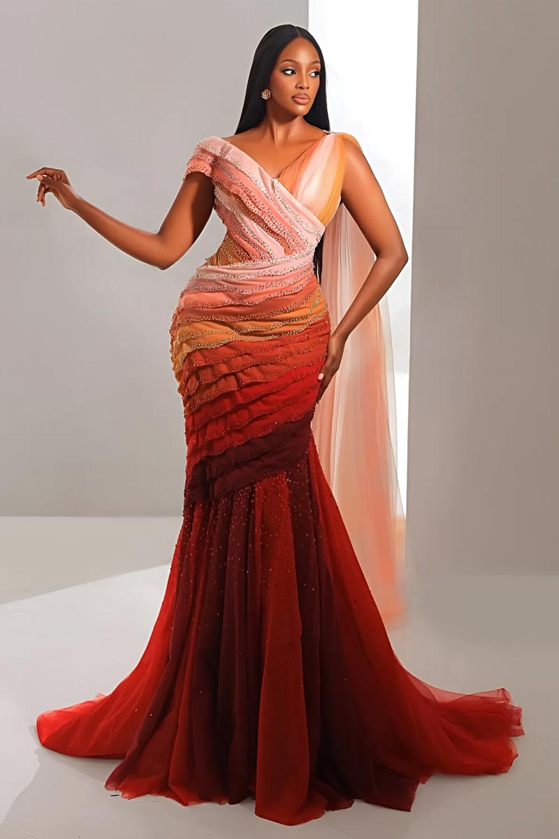 Miss Uganda’s C-Section Inspired Gown Honors Mothers’ Pain and Strength