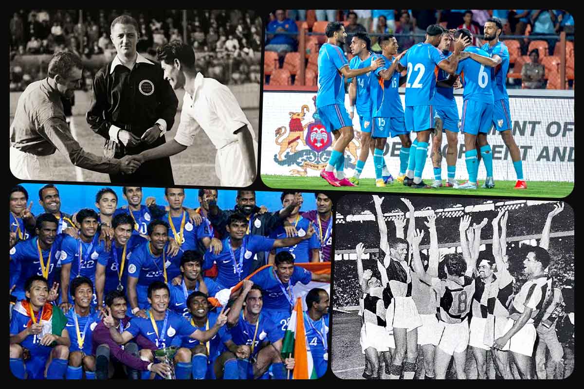 List of India's football matches against top tiered nations before Brazil match