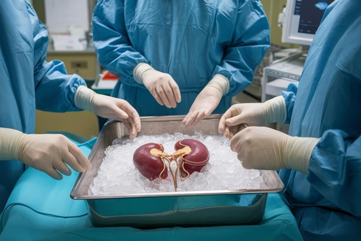pig kidney 9 months human kidney transplant