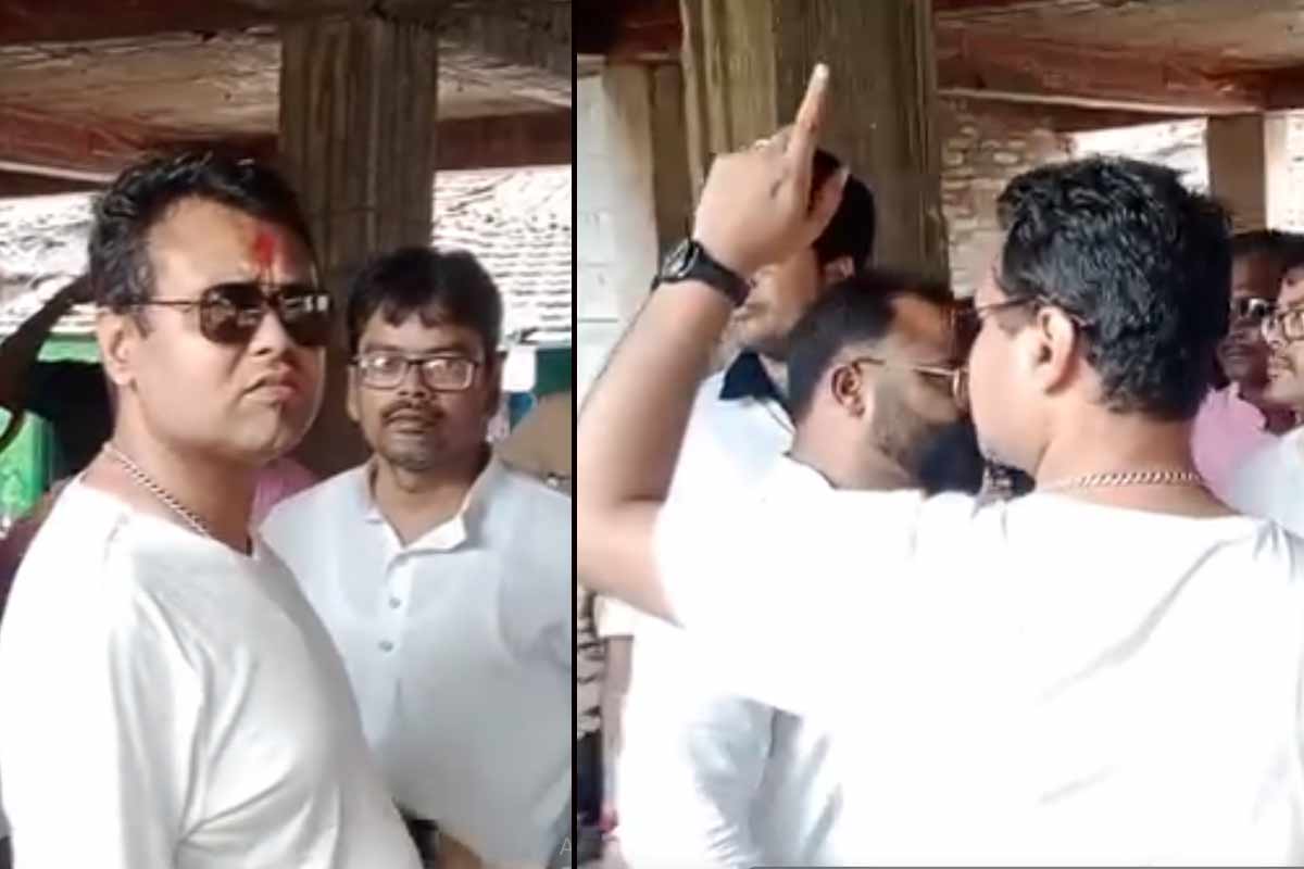 সরু রাস্তা দখল করে তৈরি হচ্ছিল পাঁচতলা বাড়ি! দেখেই কাজ বন্ধ করালেন বিধায়ক কৌস্তভ