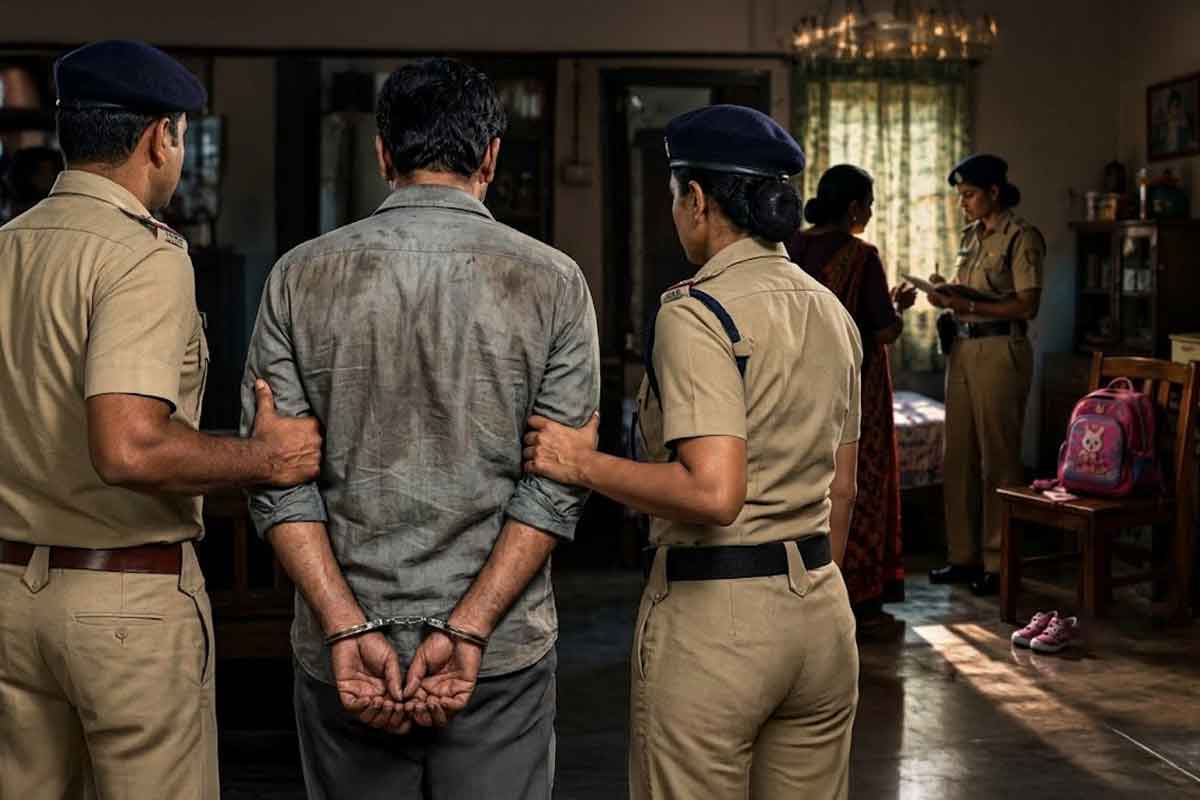 সামান্য কথার খেলাপের ‘শাস্তি’, মেয়েকে পিটিয়ে খুন ব্যক্তির! স্ত্রী ‘কীর্তি’ ফাঁস করতেই গ্রেপ্তার