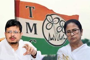 আসল কে, এখনও বলেনি কমিশন! নন্দীগ্রামে ভোট ঘোষণা হতেই ‘প্রতীক’ সংঘাতে ২ তৃণমূল
