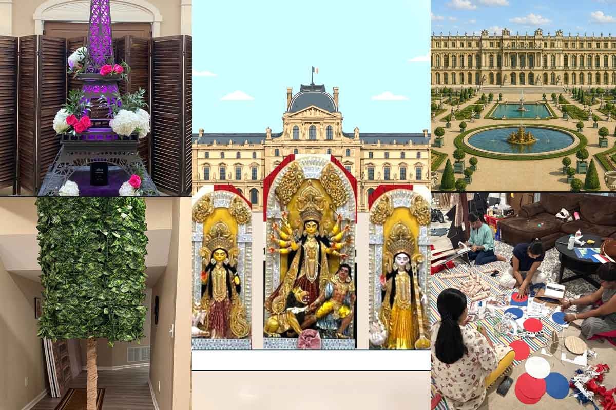 Probashe Durga Puja: New Jersey organisers will celebrate puja with Paris theme