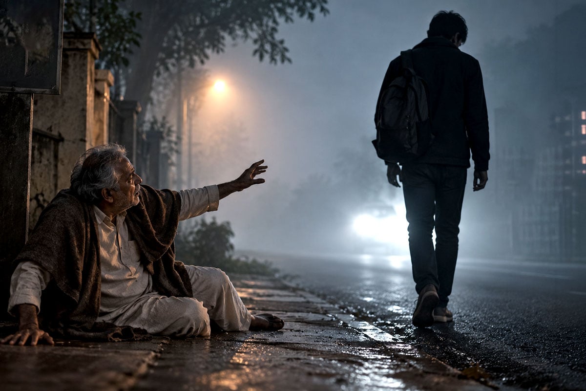 সম্পত্তির লোভে অসুস্থ বাবাকে রাস্তায় ফেলে চম্পট ছেলের! অমানবিকতার ছবি মহানগরে