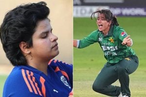 ৫৫ রানে অলআউটেও লজ্জা নেই! শেফালিকে ‘অপমানে’ আইসিসি’র শাস্তির খাঁড়ায় পাক অধিনায়ক