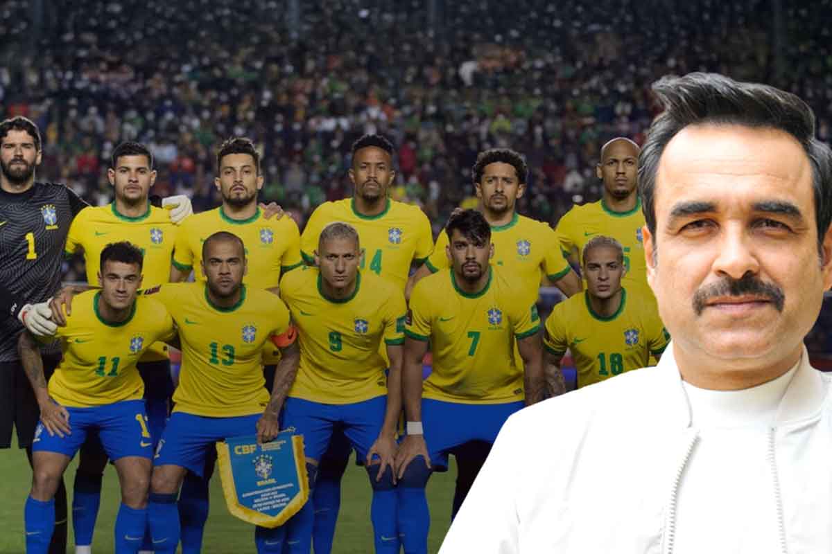 Bollywood star Pankaj Tripathi is the face of the India-Brazil match promotion