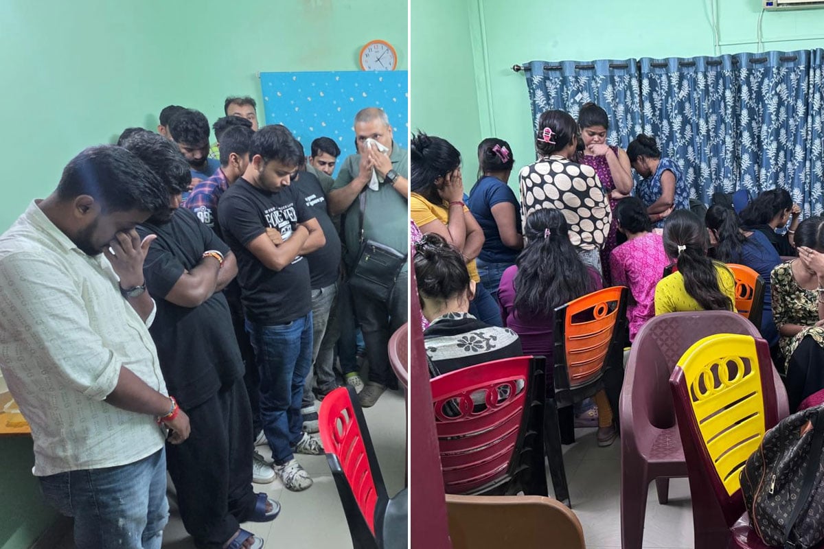 ডায়েরিতে লেখা প্রতারণার ‘স্ক্রিপ্ট’, কসবার ভুয়ো কলসেন্টারে অভিযান চালিয়ে ধৃত ৬৭