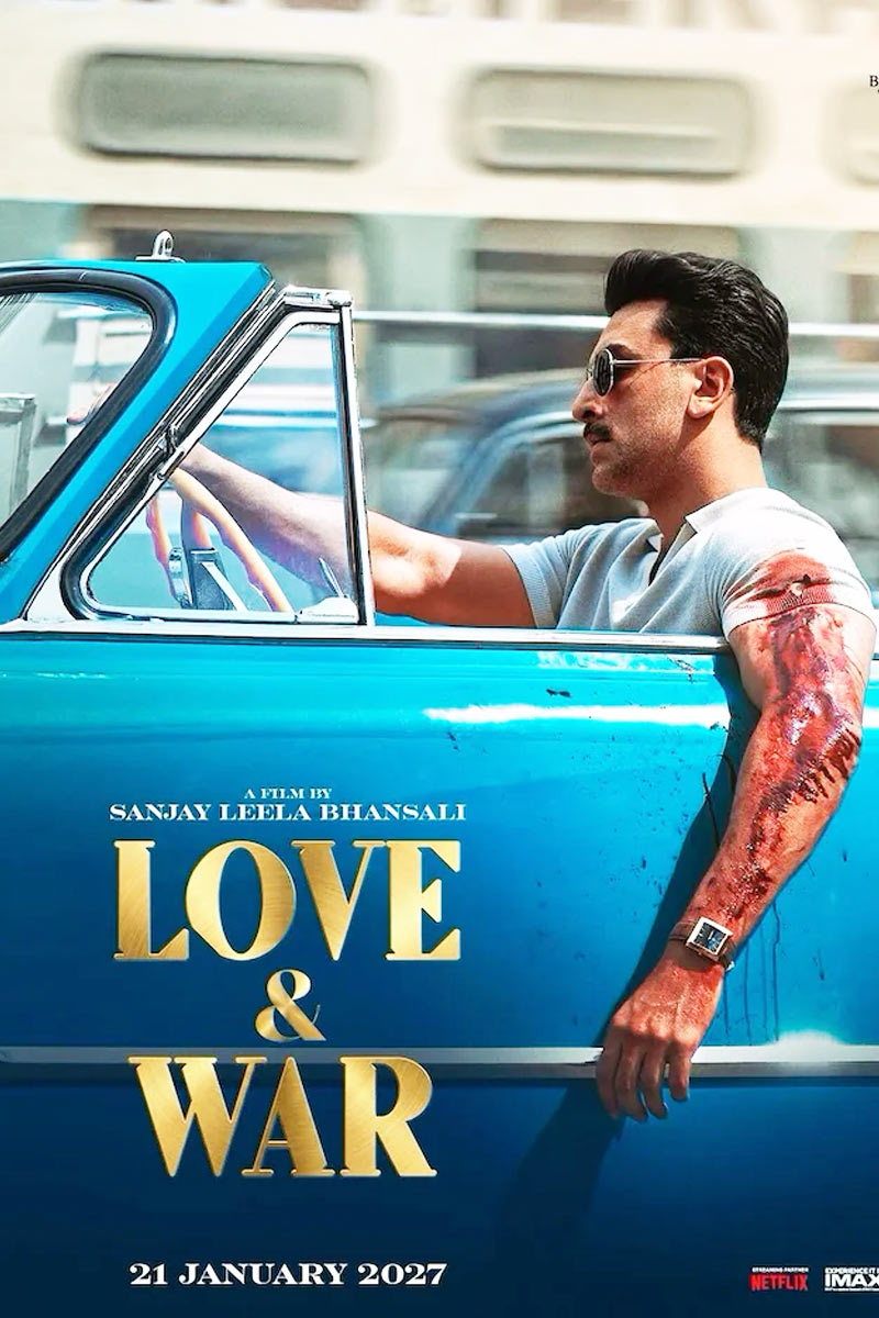 Ranbir Kapoor’s bruised-arm vintage look from Love & War