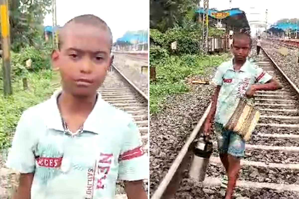 ক্যানসার কেড়েছে মাকে, অসুস্থ বাবার ওষুধ জোগাতে ট্রেনে চা বিক্রি ১৩ বছরের সঞ্জুর