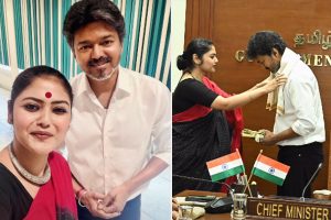 আচমকা বিজয়-সায়নী সাক্ষাৎ, বাংলার ঐতিহ্য-সংস্কৃতি নিয়ে সাংসদকে কী জানালেন তামিলনাড়ুর ‘সুপারস্টার’ মুখ্যমন্ত্রী?