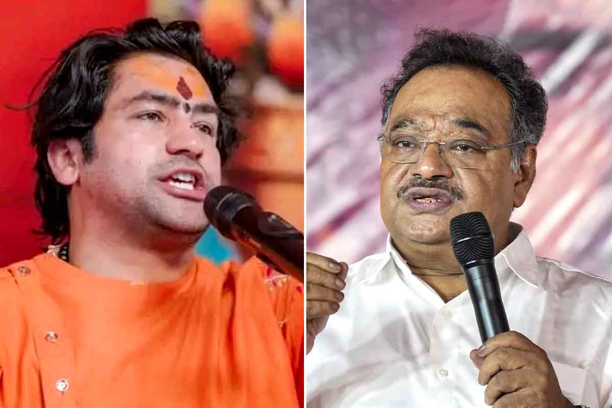 ‘নবমীতে বাঙালি পাঁঠার মাংস খাবেই’, দুর্গাপুজোয় বাগেশ্বর বাবার আমিষ-বিতর্কে পালটা শমীকের