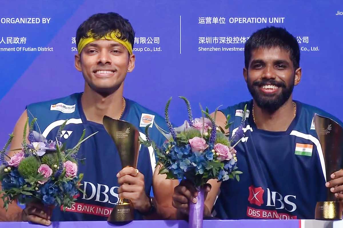 অবশেষে কাটল ‘অভিশাপ’, চিনের ঘরে ঢুকে ঐতিহাসিক খেতাব জয় সাত্ত্বিক-চিরাগের