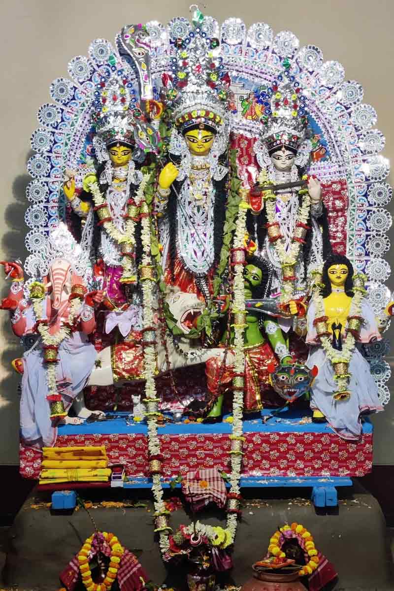 Three-Armed Durga of Bengal: The 300-Year-Old Puja of Balagarh