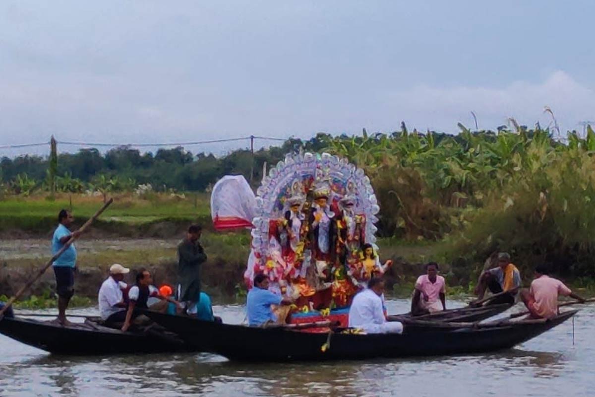 Inside Hooghly’s Unique Three-Armed Durga Puja Tradition