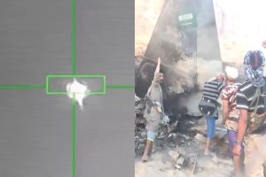 হাউথির নিশানা, রাতের আকাশে ‘আগুনপাখি’ সৌদির এফ-১৫ যুদ্ধবিমান! প্রকাশ্যে ধ্বংসের ভিডিও