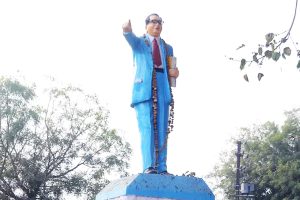 তিন বছরে তৃতীয়বার, উত্তরপ্রদেশে আম্বেদকরের মূর্তি ভাঙচুর!
