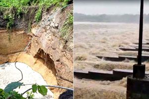 বিরামহীন বৃষ্টিতেই অশনি সংকেত! খনি এলাকায় ধস, ফুঁসছে ডিভিসির জল
