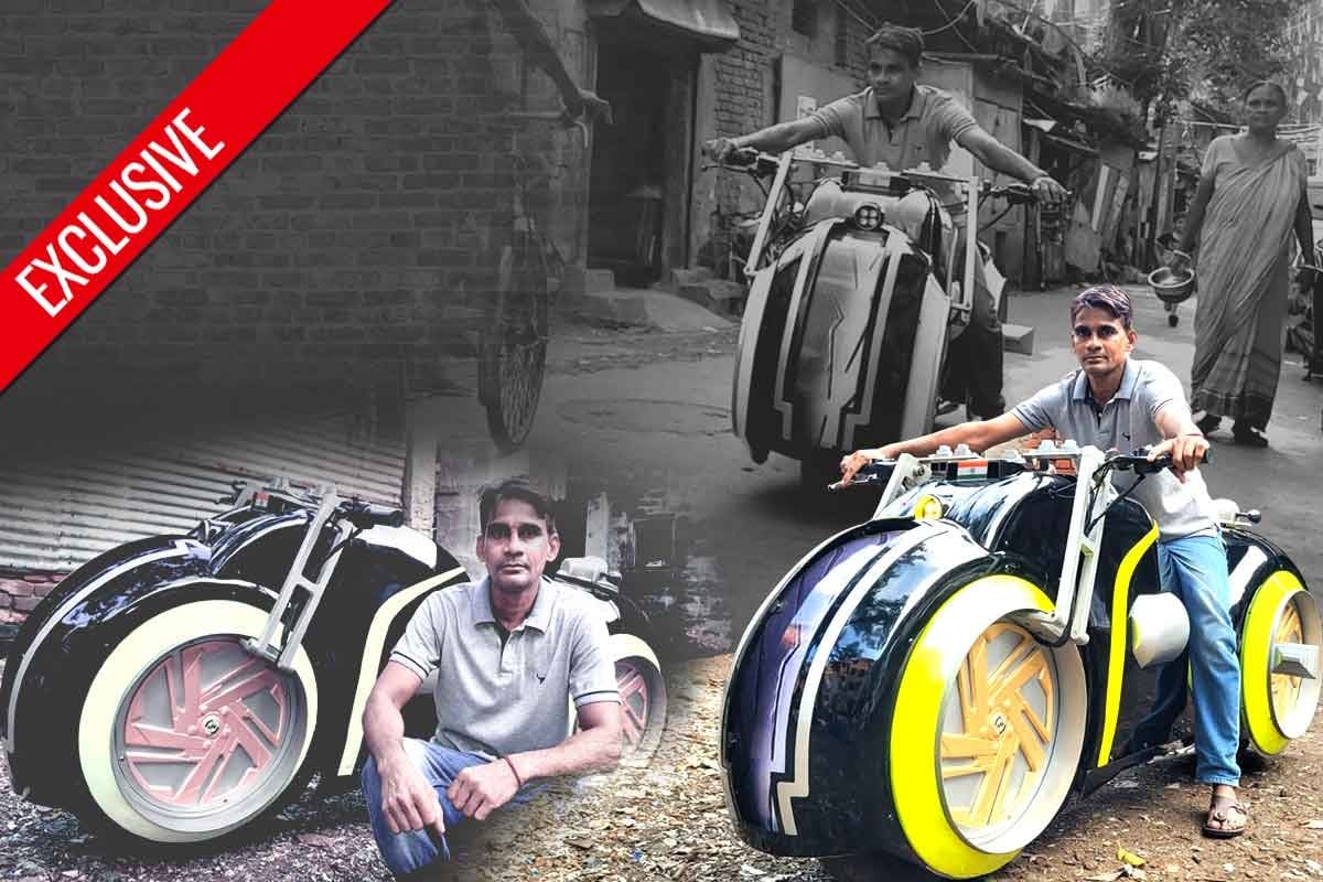 Narkeldanga’s Ziaul Haque Builds a Stunning Tron Bike