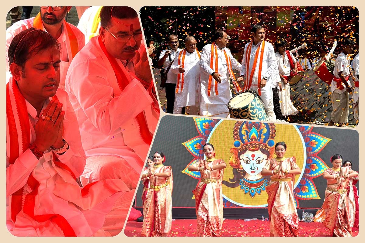 শিবের তাণ্ডব, বারাণসীর পুরোহিতদের মন্ত্রোচ্চারণে অষ্টমীর অঞ্জলি, ‘যিশু পাড়া’ পার্ক স্ট্রিট এবার পুজোময়