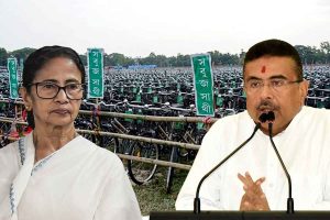 ‘পরিবারের আত্মীয়রা কাজটি করত’, তৃণমূল জমানার ‘সবুজ সাথী’তে দুর্নীতি! মমতাকে নিশানা শুভেন্দুর