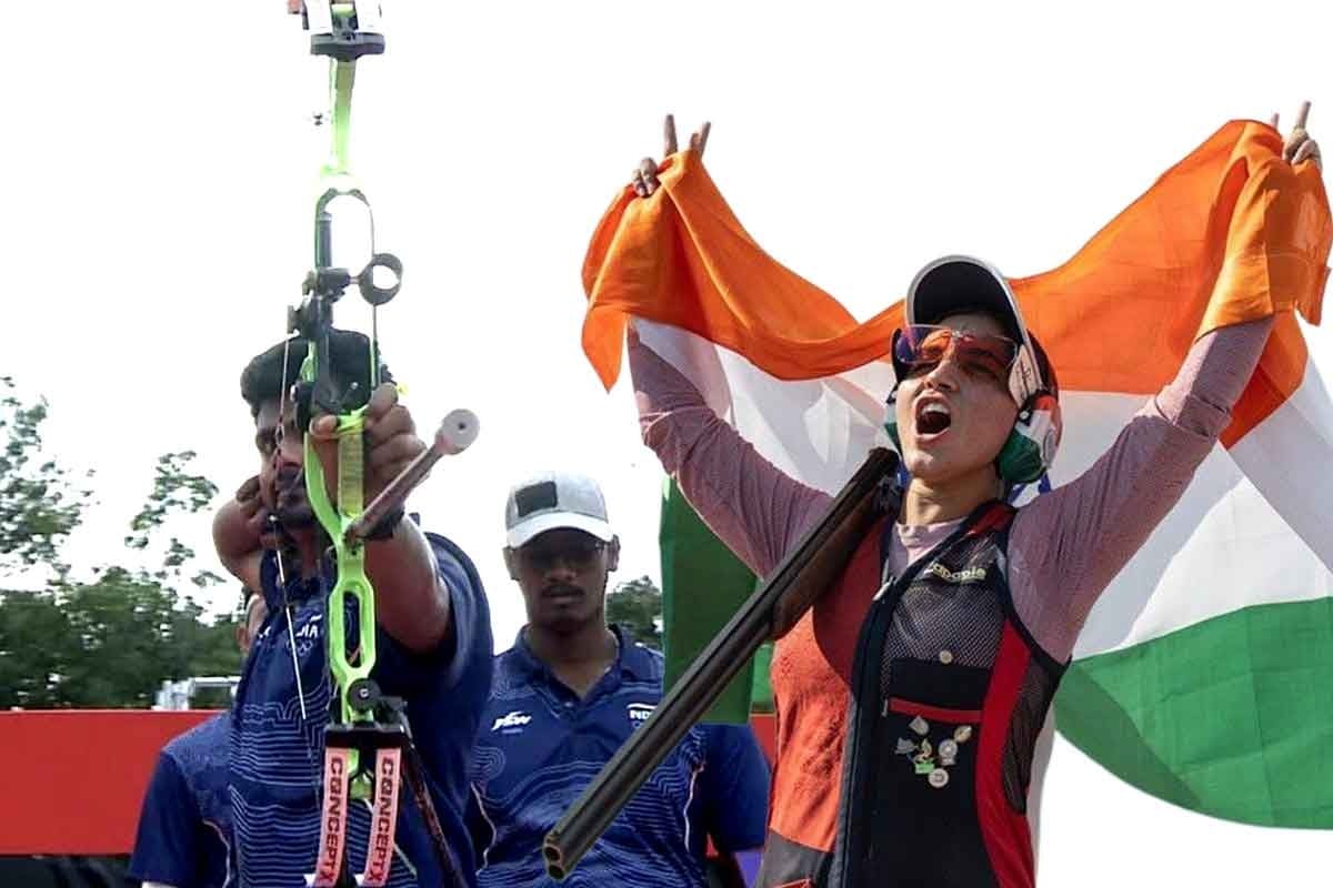 একদিনে চার সোনা, এবার পুরুষদের তিরন্দাজি ও শুটিং ট্র্যাপ মিক্সড ইভেন্টেও সোনালি সাফল্য ভারতের
