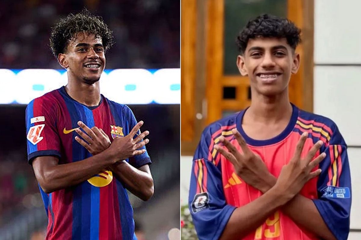 হুবহু ইয়ামাল! নেটপাড়ায় ভাইরাল ভারতীয় কিশোর, বিশ্বজয়ী তারকার থেকে কী চাইল?