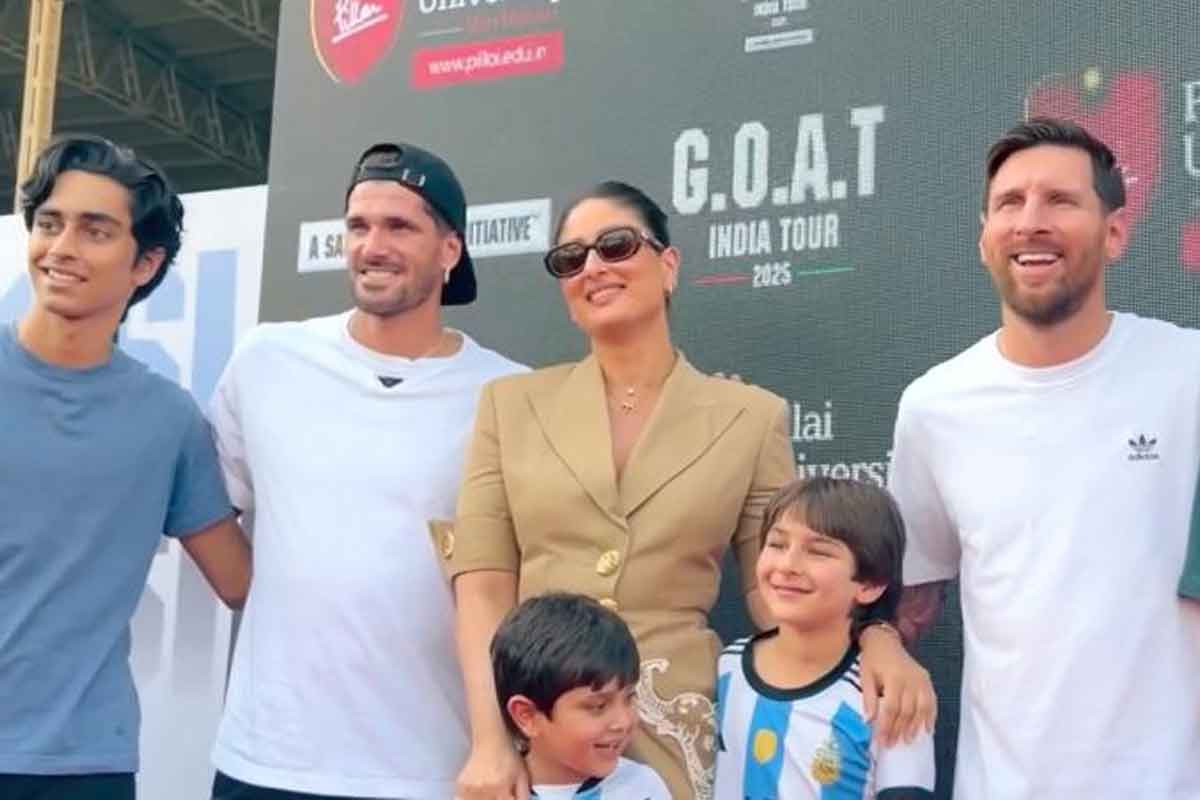Kareena Kapoor Khan shares an emotional video on Lionel Messi retirement