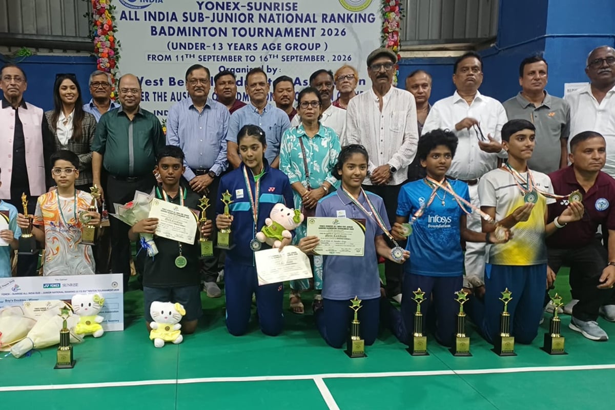 শেষ হল জাতীয় ব্যাডমিন্টন সাব জুনিয়র টুর্নামেন্ট, বাঙালিহীন ফাইনালে জয়ী কারা?