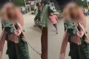 কোমরে শিকল, টেনে হিঁচড়ে হাঁটানো হল রাস্তায়! তালিবানি কায়দায় কিশোরীকে অত্যাচার বাংলাদেশে