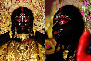 পাবনার কালীভক্ত জমিদারকে স্বপ্নাদেশ কৃষ্ণবর্ণা দেবীর! বেলেঘাটার কালো দুর্গার আশ্চর্য ইতিহাস জানেন?
