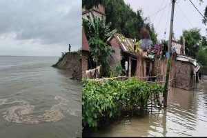 গঙ্গার গ্রাসে গোটা ভূতনি, বন্যা পরিস্থিতি চাক্ষুস করে আঁতকে উঠলেন আধিকারিকরা