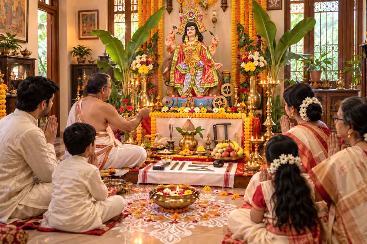 ঘরে বাস্তুদোষ? বিশ্বকর্মার আরাধনায় কীভাবে ফিরবে ভাগ্য, জানুন ৩ টোটকা