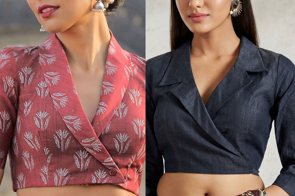 Durga Puja 2026: 5 Collar-Neck Blouse Designs To Try This Festive Season