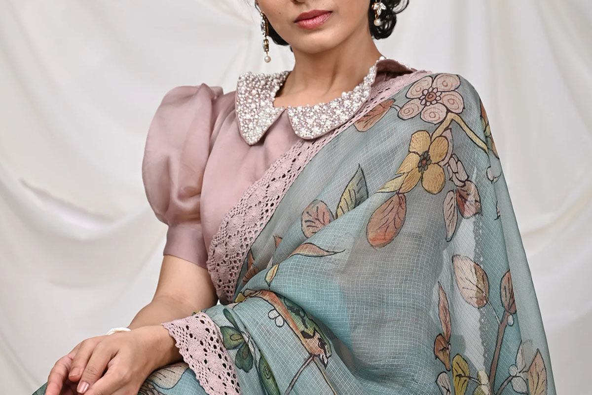 Durga Puja 2026: 5 Collar-Neck Blouse Designs To Try This Festive Season
