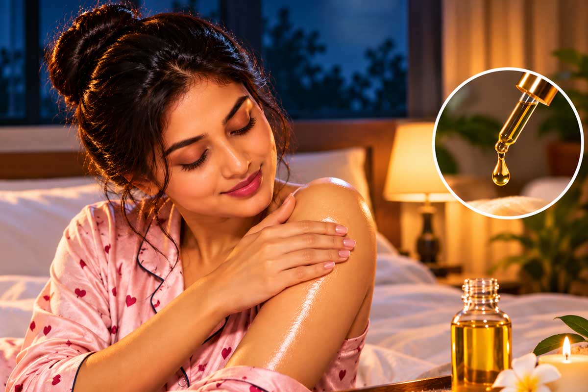 ঘুমের আগে ১ ফোঁটা এই তেলে করুন মাসাজ, পুজোয় শরীরে বাড়বে জেল্লা
