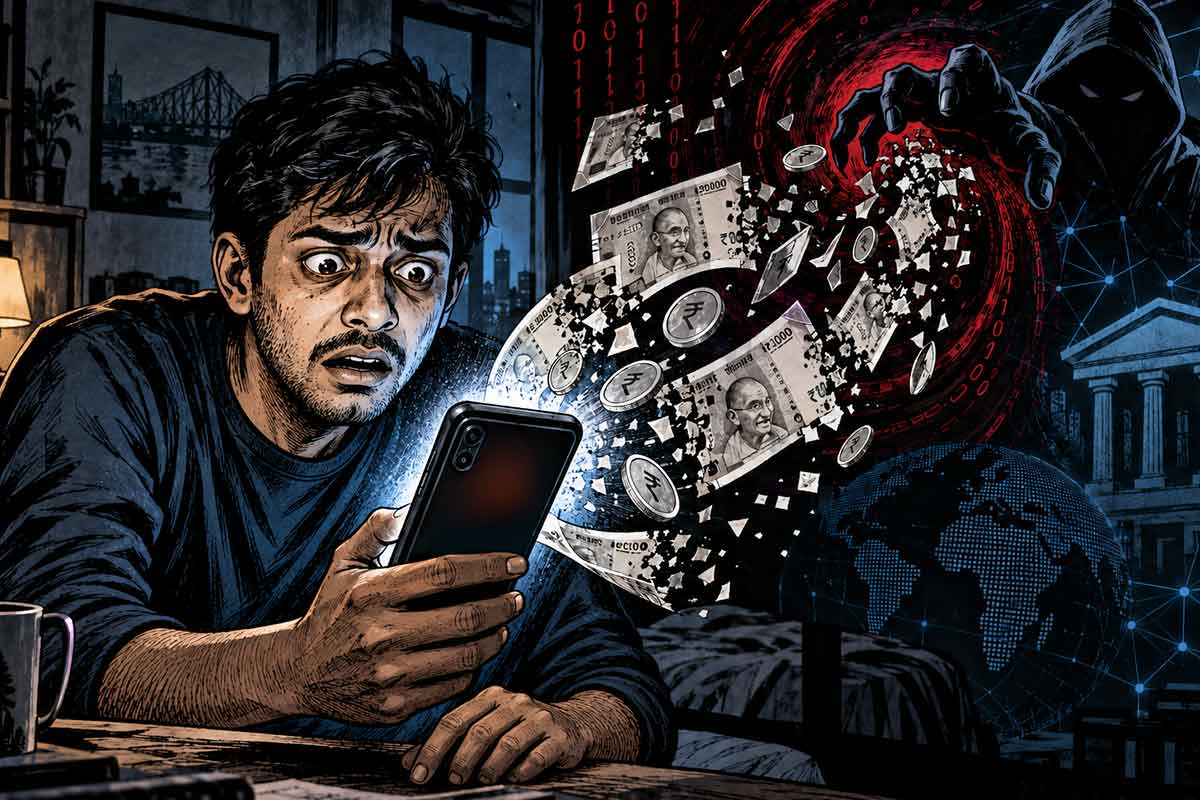 ফোন আপডেট নিতেই গায়েব হাজার হাজার টাকা! অভিনব প্রতারণার শিকার বর্ধমানের যুবক