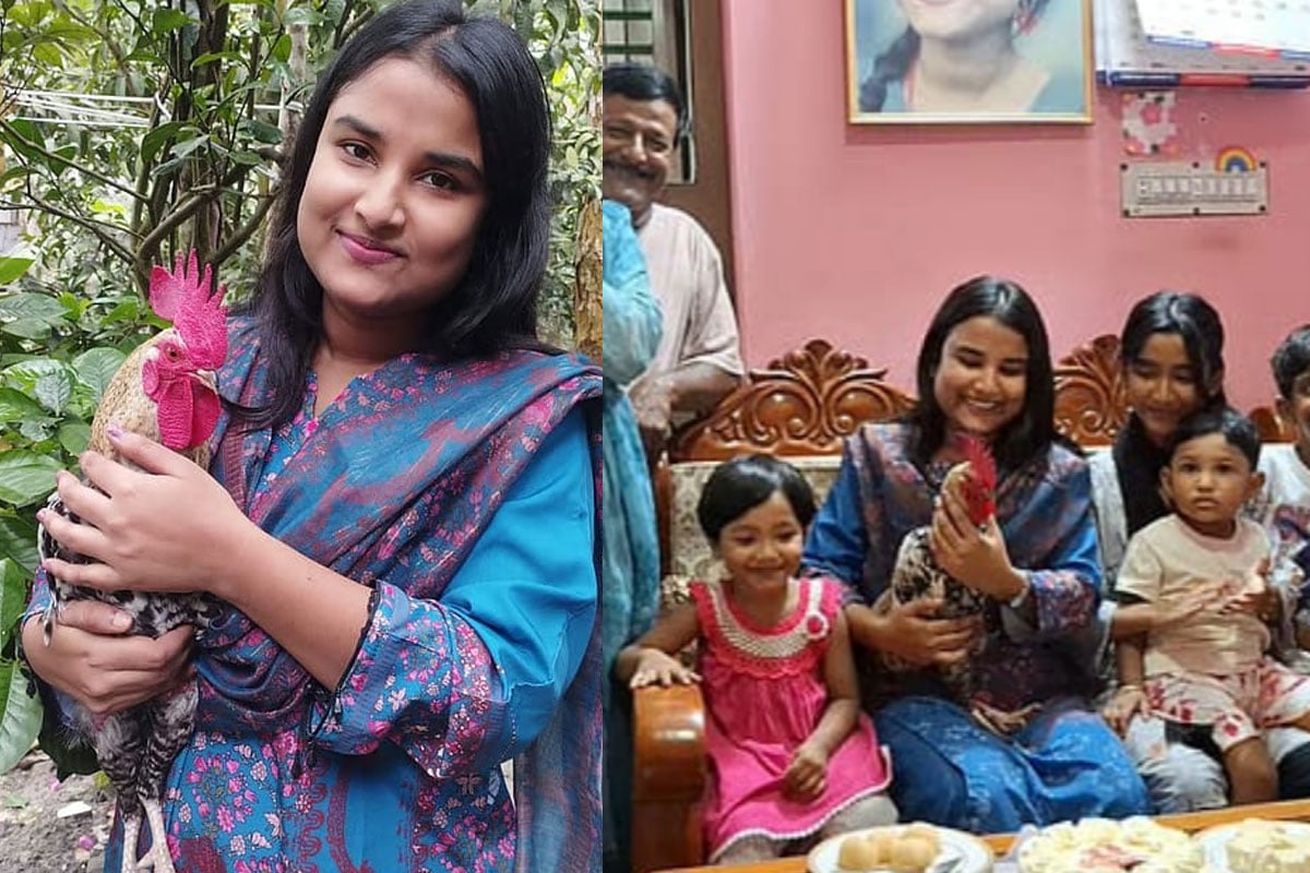 পুকুরে ফেলা ডিম থেকে মোরগ ছানা! ‘চুচু’র পছন্দের কেক-চাউমিন-পোলাওয়ে জন্মদিন পালন