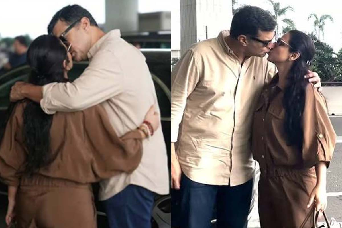 বিমানবন্দরে বিদ্যাকে ঠৌঁটঠাসা চুমু সিদ্ধার্থের, রবিবাসরীয় ছুটির আমেজে ভিডিও ভাইরাল হতেই…
