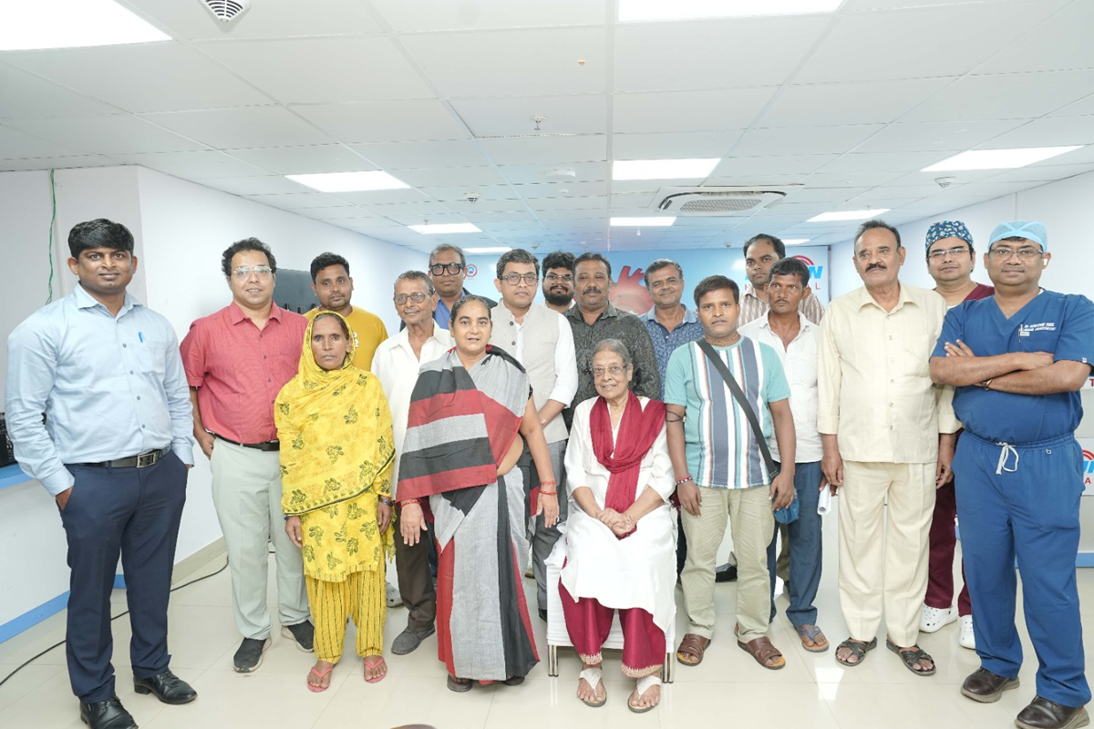 heart attack survivors meet robotic cabg advancement desun hospital kolkata