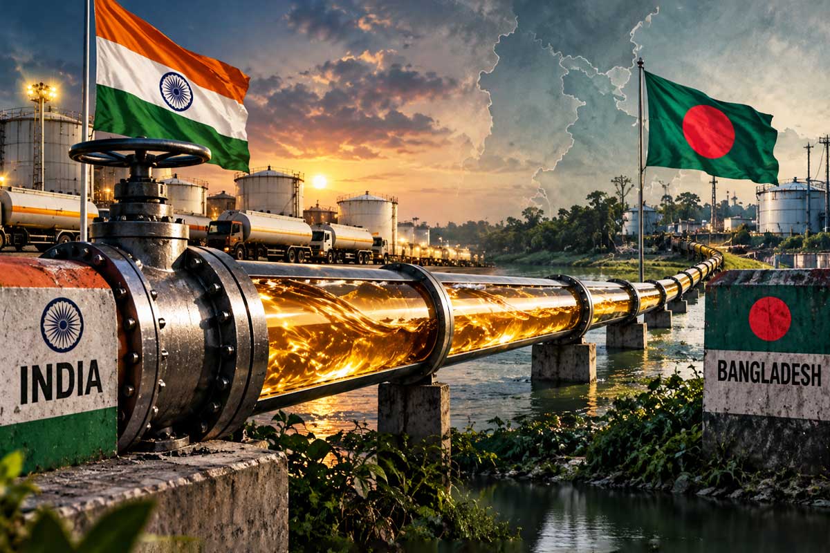 অন্ধকারে ডুবছে বাংলাদেশ! বিপদে সহায় সেই ভারত, পাইপ লাইনে যাচ্ছে টন টন ডিজেল
